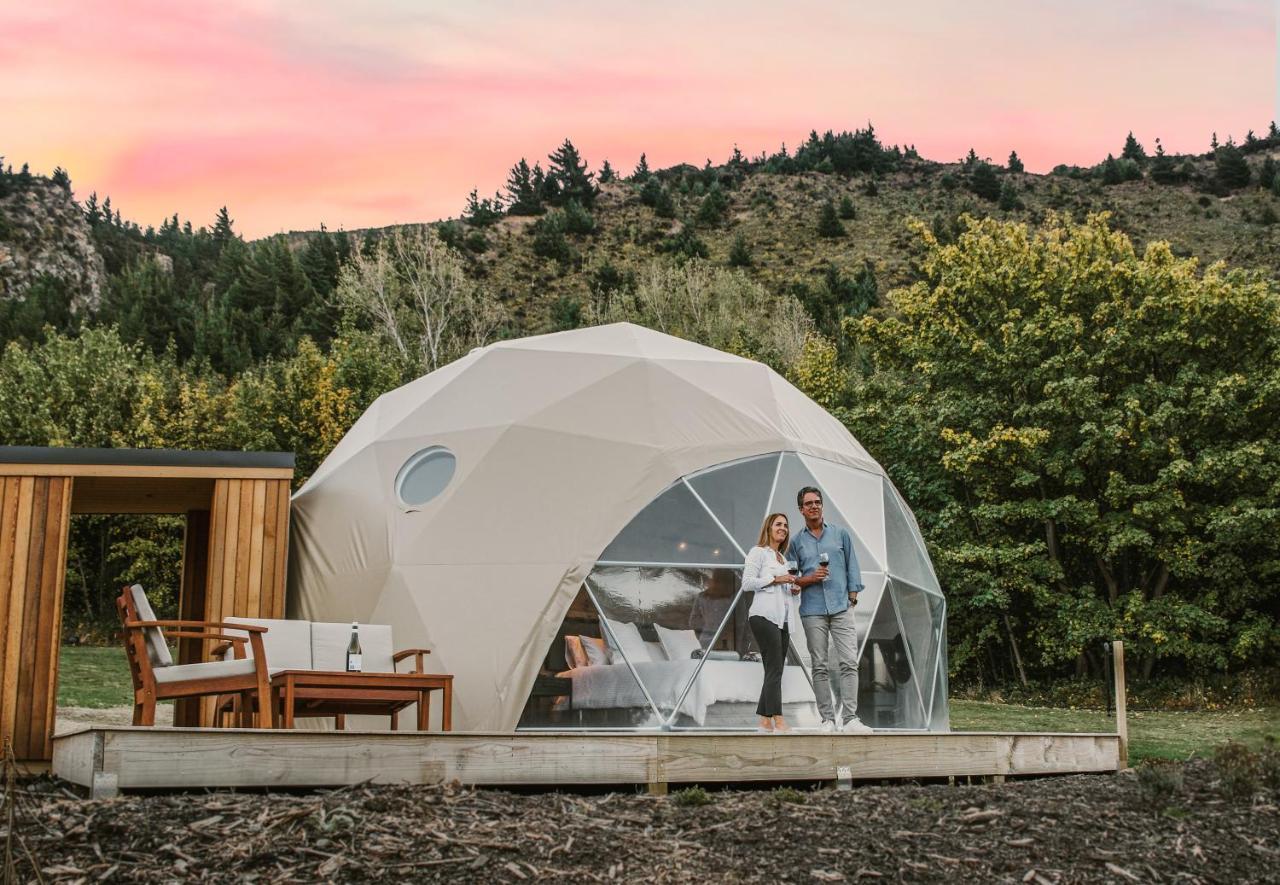 Hotel Cross Hill Glamping Lake Hawea Exterior foto